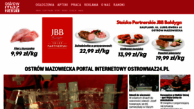 What Ostrowmaz24.pl website looked like in 2020 (3 years ago)
