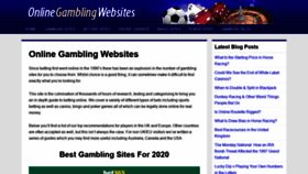 What Onlinebetting.eu website looked like in 2020 (3 years ago)