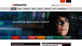 What Outsource-uk.co.uk website looked like in 2020 (3 years ago)