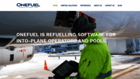 What Onefuel.com website looked like in 2020 (5 years ago)