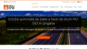 What Obu1.ro website looked like in 2020 (3 years ago)