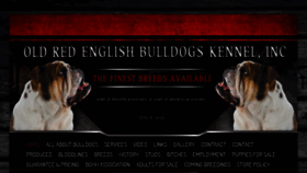 What Oldbulldogs.com website looked like in 2020 (3 years ago)