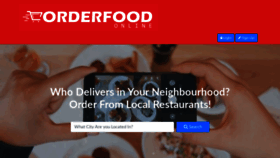 What Orderfoodonline.ca website looked like in 2020 (3 years ago)