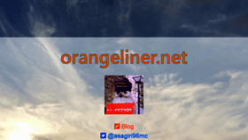 What Orangeliner.net website looked like in 2020 (3 years ago)