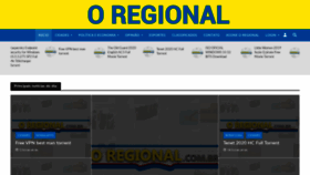 What Oregional.com.br website looked like in 2020 (3 years ago)