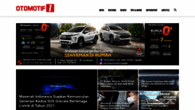What Otomotif1.com website looked like in 2020 (3 years ago)