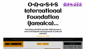 What Oaasisinternational.org website looked like in 2020 (3 years ago)