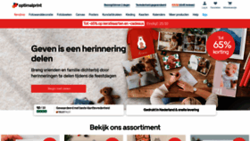 What Optimalprint.nl website looked like in 2020 (3 years ago)