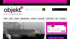 What Objekt.ie website looked like in 2020 (3 years ago)