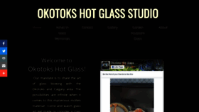 What Okotokshotglass.com website looked like in 2020 (3 years ago)