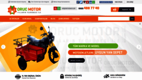 What Orucmotor.com website looked like in 2020 (3 years ago)