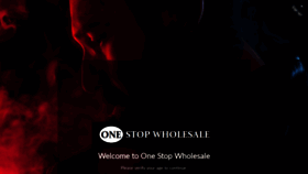 What Onestopwholesale.online website looked like in 2020 (5 years ago)