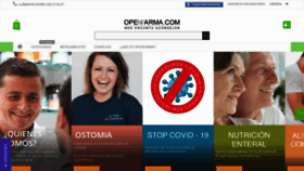 What Openfarma.com website looked like in 2020 (3 years ago)