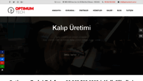 What Optimumtech.com.tr website looked like in 2020 (5 years ago)