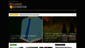 What Ondemanddistribution.com website looked like in 2020 (3 years ago)