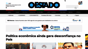 What Oestadoce.com.br website looked like in 2020 (3 years ago)