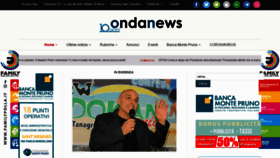 What Ondanews.it website looked like in 2020 (3 years ago)