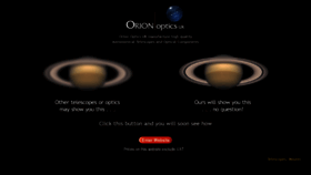 What Orionoptics.co.uk website looked like in 2020 (3 years ago)