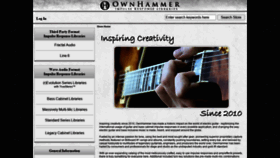 What Ownhammer.com website looked like in 2020 (3 years ago)