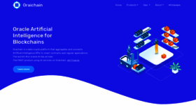 What Orai.io website looked like in 2020 (4 years ago)