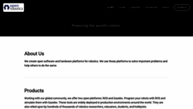 What Osrfoundation.org website looked like in 2020 (4 years ago)