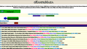 What Okhatrimaza.top website looked like in 2020 (3 years ago)