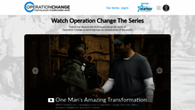 What Operationchange.com website looked like in 2020 (4 years ago)