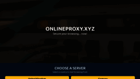 What Onlineproxy.xyz website looked like in 2020 (3 years ago)