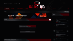 What Olds.ro website looked like in 2020 (3 years ago)