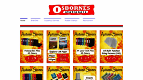 What Osbornestationers.co.uk website looked like in 2020 (3 years ago)