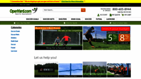 What Openyard.com website looked like in 2020 (4 years ago)