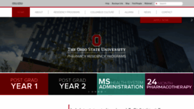 What Osupharmacyresidency.com website looked like in 2020 (3 years ago)