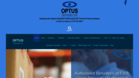 What Optusservices.co.uk website looked like in 2020 (3 years ago)
