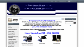 What Ohiolegalblank.com website looked like in 2020 (3 years ago)