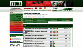 What Oneturf.fr website looked like in 2020 (3 years ago)