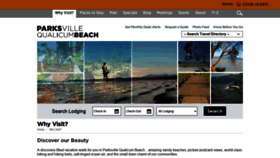 What Oceansidetourism.com website looked like in 2020 (3 years ago)