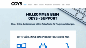 What Odyshilfe.de website looked like in 2020 (3 years ago)