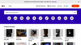 What Olx.com.br website looked like in 2020 (3 years ago)