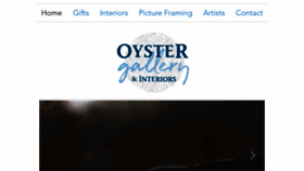 What Oystergallery.net website looked like in 2020 (3 years ago)