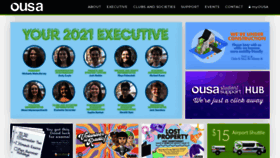 What Ousa.org.nz website looked like in 2020 (3 years ago)