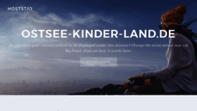 What Ostsee-kinder-land.de website looked like in 2020 (3 years ago)