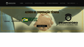 What Onsv.org.br website looked like in 2020 (3 years ago)