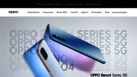 What Oppomobile.com.au website looked like in 2020 (3 years ago)