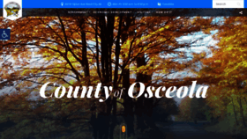 What Osceola-county.org website looked like in 2020 (3 years ago)