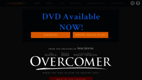 What Overcomermovie.com.au website looked like in 2020 (3 years ago)