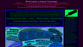 What Orgon.org website looked like in 2020 (3 years ago)