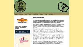 What Organicgermanbakeshop.com website looked like in 2020 (3 years ago)