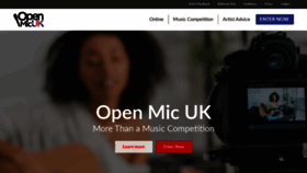 What Openmicuk.co.uk website looked like in 2020 (3 years ago)