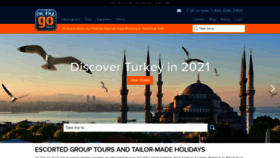 What Onthegotours.com website looked like in 2020 (3 years ago)