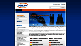 What Oshlun.com website looked like in 2020 (3 years ago)